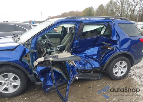 2013 Ford Explorer z USA, uszkodzony, nr VIN 1FM5K8B84DGA10119